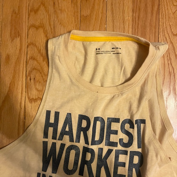 Project rock hardest worker in the room tank top. Size small - Picture 2 of 2